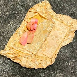 Civil War era silk clutch